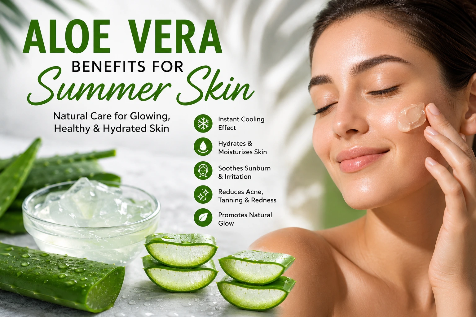 Aloe Vera Benefits for Summer Skin