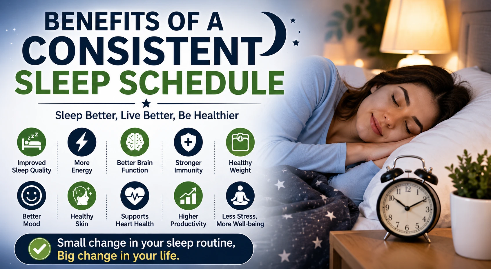 Benefits of a Consistent Sleep
