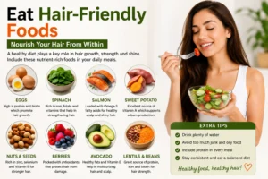 Eat Hair-Friendly Foods