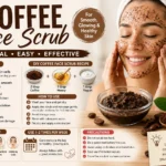 Coffee face scrub