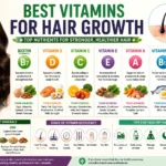 Vitamins for healthy, strong hair